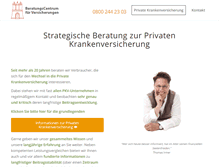 Tablet Screenshot of beratungscentrum.com